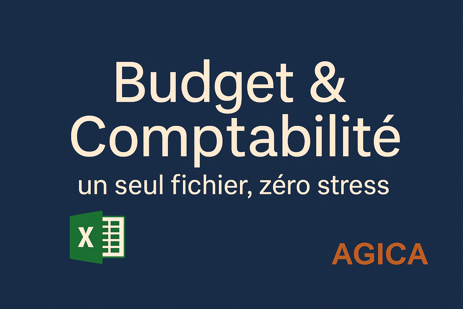 Logiciel de gestion & comptabilité – Excel by AGICA